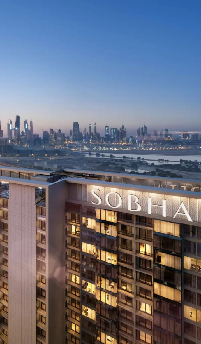 Zone résidentielle calme à Dubaï, idéale pour les familles et les expatriés.